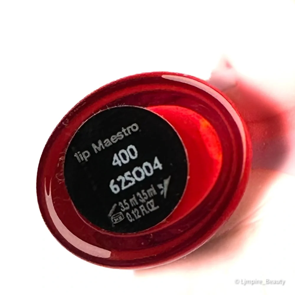 🆕 GIORGIO ARMANI Mini Lip Maestro Liquid Lipstick: Shade 400 The Red 3.5 mL NWOB